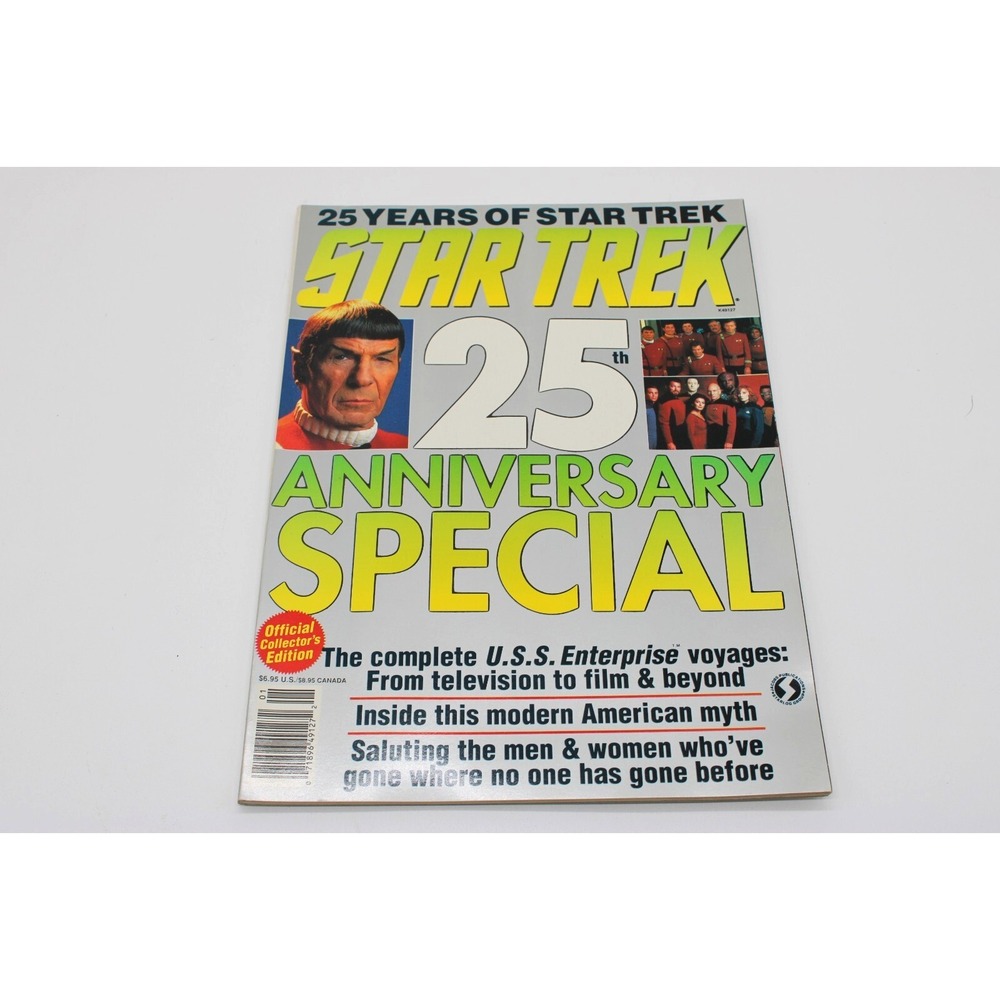 1991 Star Trek Magazine 25th Anniversary Special Starlog 25 Years of Star Trek